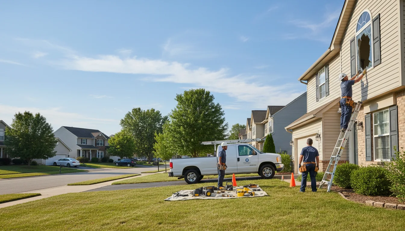 Expert window installer providing residential service in Holy Cross, IA